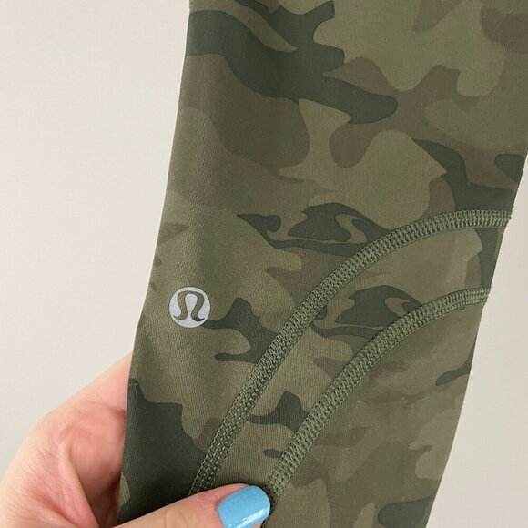 Lululemon Inspire Tight II Savasana Camo Leggings Size 6 - Picture 3 of 8